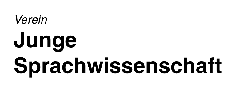 Junge Sprachwissenschaft
